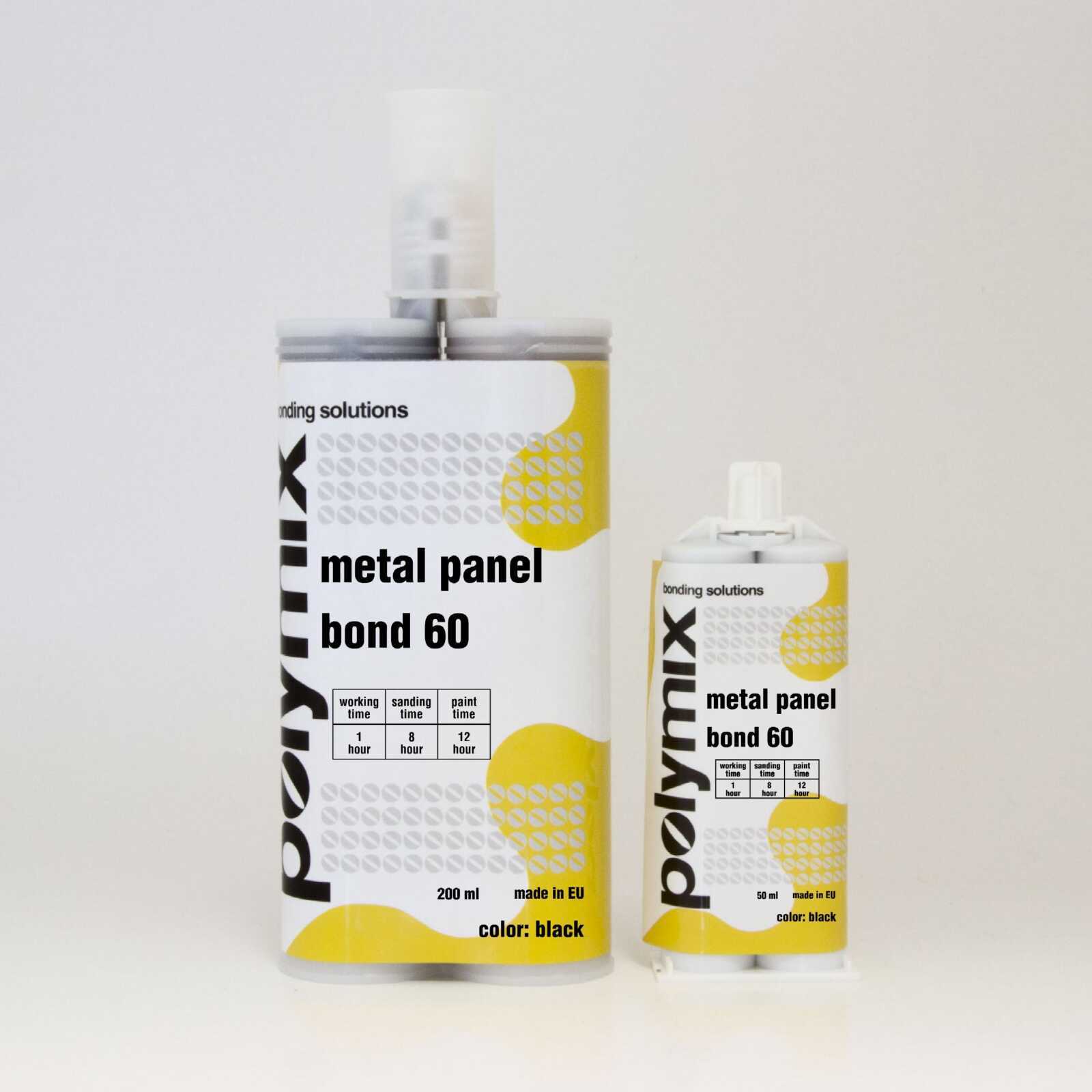 Клей для металла Polymix Metal Panel Bond, 60 мин 50 мл